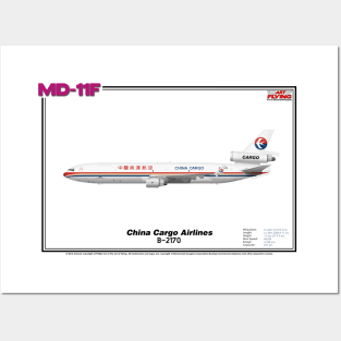 McDonnell Douglas MD-11F - China Cargo Airlines (Art Print) Posters and Art